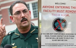 ‘This is no longer a debate’: Florida sheriff bans deputies, visitors from wearing masks