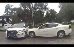 Angry Florida Man Rams His Vehicle into Deputy's Patrol Car