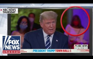 'Nodding woman' who went viral at Trump's town hall joins 'Hannity' exclusively