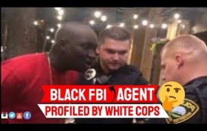 Black FBI agent arrested by white police officers, see what happens at the end.