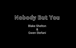 Blake Shelton & Gwen Stefani - Nobody But You