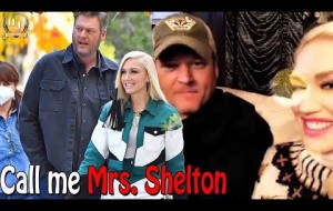 HOT news! Blake Shelton called Gwen "Mrs. Shelton", and they celebrated Christmas together with boys