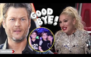 No goodbye: Gwen Stefani's kids say goodbye to Blake Shelton today