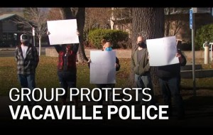 Group Rallies Outside Vacaville Police Department After Video Appears to Show Officer Punching Dog