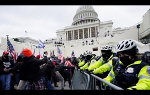 US Capitol locked down as Trump supporters clash with police