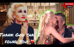 Gwen Stefani cried on Shelton, and she would be able to marry Blake Shelton in the eyes of God