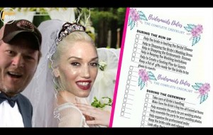 The list of bridesmaids at the wedding of Blake Shelton and Gwen Stefani is revealed
