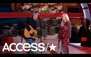 Gwen Stefani & Blake Shelton Adorably Perform Together On Gwen's Holiday Special