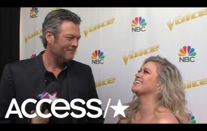'The Voice': Kelly Clarkson & Blake Shelton Playfully Roast Each Other 