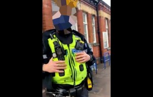 West Midlands Police officer challenges man on way to work