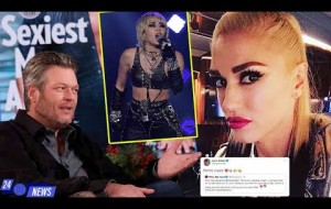Blake Shelton angry when Gwen Stefani agrees to let Miley Cyrus to become a singer at their wedding