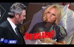 Miranda Lambert was thrilled when Blake Shelton asked "are you okay?" after traffic collision
