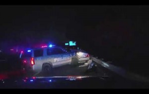 Police officer hit during traffic stop