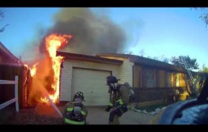 Attic Fire Knockdown