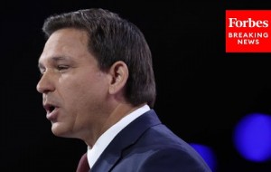 Florida Gov. Ron DeSantis holds post-CPAC press conference