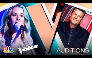 Country Singer Emma Caroline Performs Kacey Musgraves' "Slow Burn" - The Voice Blind Auditions 2021