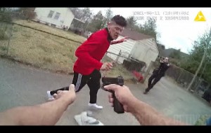 LMPD Cops Shoot Man After Running At Them With a Knife
