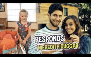 Jessa Duggar responds to critic after comments about Meredith Duggar on Instagram