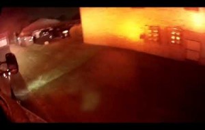 Firefighter helmet cam. Compilation of fires over the last year.