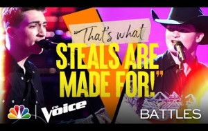 Ethan Lively vs. Avery Roberson - James Otto "Just Got Started Lovin' You" - The Voice Battles 2021