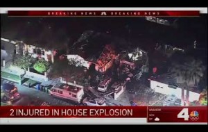 LAFD: Significant Valley Glen home explosion sending two to the hospital.