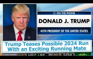 Trump Teases Possible 2024 Run With an Exciting Running Mate