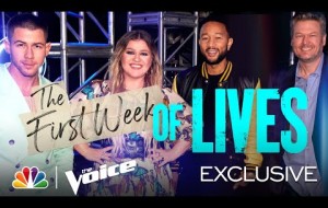 The First Week of Lives for Teams Kelly, Nick, Legend and Blake - The Voice Lives 2021