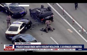 WILD POLICE CHASE: Watch How This One Ends In Florida