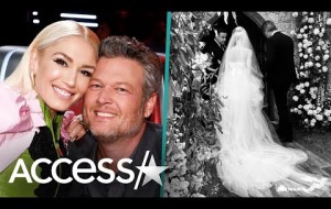 Gwen Stefani Marks Marrying Blake Shelton 2 Weeks Ago w/ New Pic