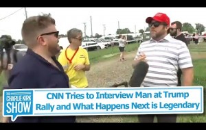 CNN Tries to Interview Man at Trump Rally and What Happens Next is Legendary