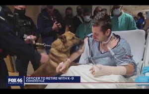 NC officer to retire with K-9 after near-death experience