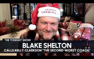 Blake Shelton Calls Kelly Clarkson "The Second-Worst Coach" The Voice Has Ever Had