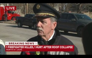 St. Louis firefighter dies battling house fire