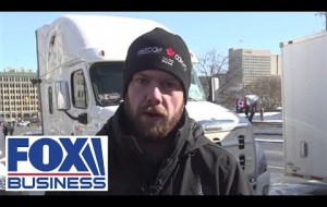 Fearless Canadian trucker has a message for Trudeau